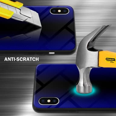 Cover iPhone X / XS Etui Case (Lilla)