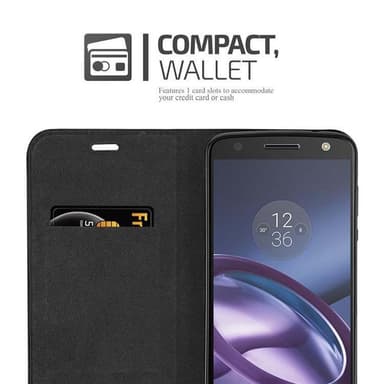 Motorola MOTO Z2 Cover Etui Case (Sort)