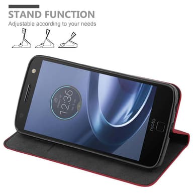 Motorola MOTO Z FORCE Cover Etui Case (Rød)