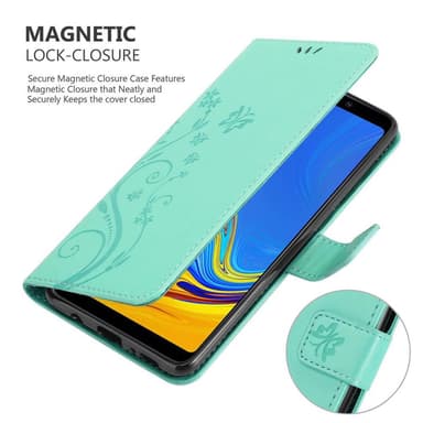 Samsung Galaxy A9 2018 Pungetui Cover Case (Turkis)