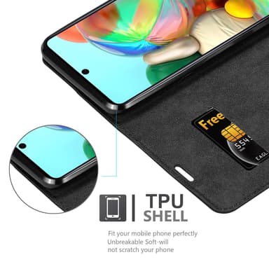 Samsung Galaxy A72 4G / 5G Cover Etui Case (Sort)