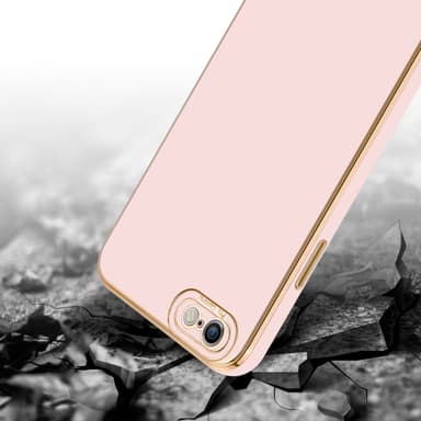 Cover iPhone 6 / 6S Etui Case (Lyserød)