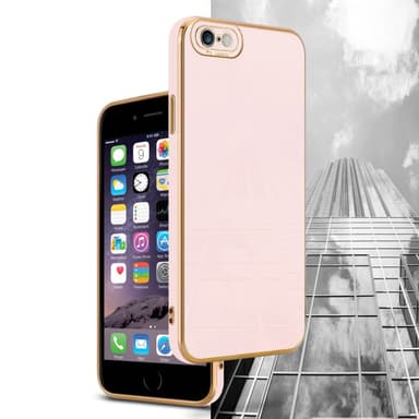 Cover iPhone 6 / 6S Etui Case (Lyserød)