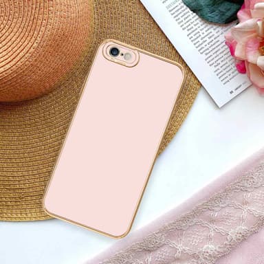 Cover iPhone 6 / 6S Etui Case (Lyserød)