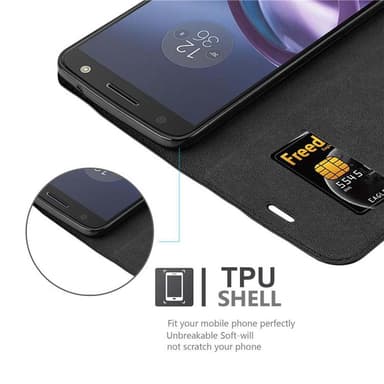 Motorola MOTO Z2 Cover Etui Case (Sort)