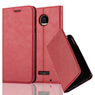 Motorola MOTO Z FORCE Cover Etui Case (Rød)