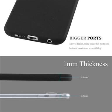 Cover Samsung Galaxy S6 Etui Case (Sort)
