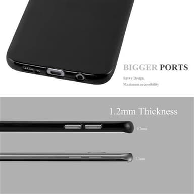 Samsung Galaxy S7 EDGE Etui Case Cover (Sort)