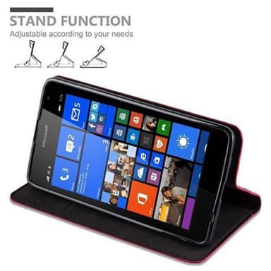 Nokia Lumia 535 Cover Etui Case (Rød)