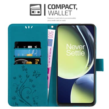 OnePlus Nord CE 3 Lite 5G Pungetui Cover Case (Blå)