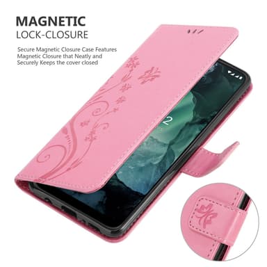 Nokia G11 / G21 Pungetui Cover Case (Lyserød)