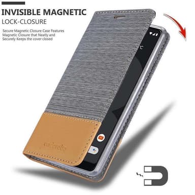 Google PIXEL 3 Pungetui Cover Case (Grå)