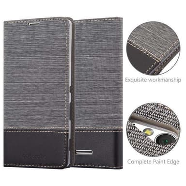 Sony Xperia T3 Pungetui Cover Case (Grå)