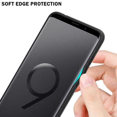 Cover Samsung Galaxy S9 PLUS Etui Case (Sort)