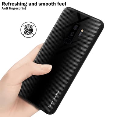 Cover Samsung Galaxy S9 PLUS Etui Case (Sort)