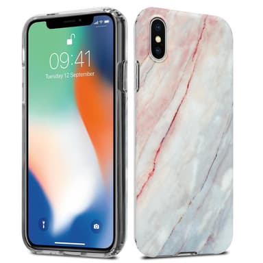 iPhone XS MAX Pungetui Cover Case (Lyserød)
