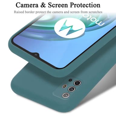 Motorola MOTO G10 / G30 Cover Etui Case (Grøn)