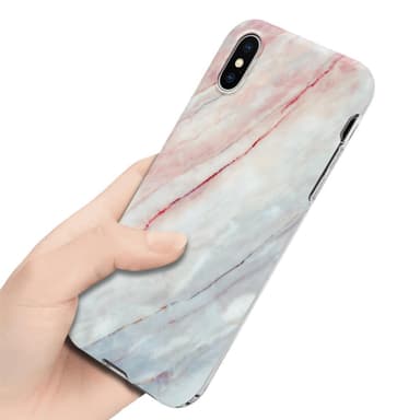 iPhone XS MAX Pungetui Cover Case (Lyserød)