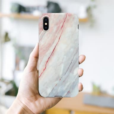 iPhone XS MAX Pungetui Cover Case (Lyserød)