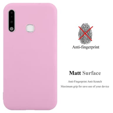 Cover Samsung Galaxy A70e Etui Case (Lyserød)