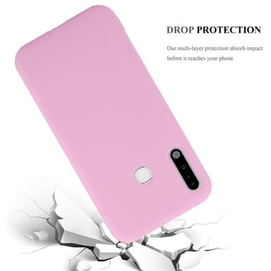 Cover Samsung Galaxy A70e Etui Case (Lyserød)
