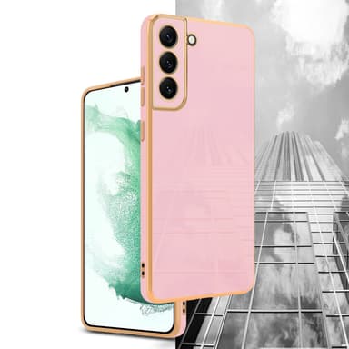 Samsung Galaxy S22 PLUS Cover Etui Case (Lyserød)