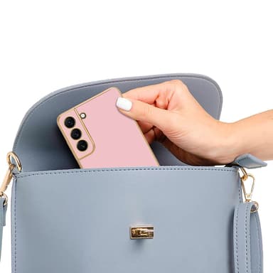 Samsung Galaxy S22 PLUS Cover Etui Case (Lyserød)