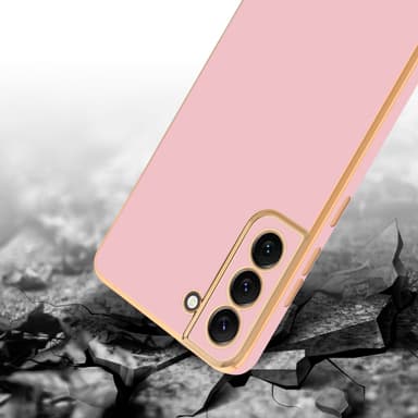 Samsung Galaxy S22 PLUS Cover Etui Case (Lyserød)