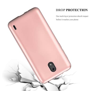 Nokia 2 2017 Cover Etui Case (Lyserød)