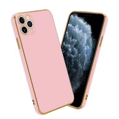 iPhone 11 PRO MAX Cover Etui Case (Lyserød)