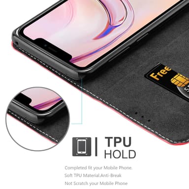 iPhone 13 PRO MAX Etui Case Cover (Rød)