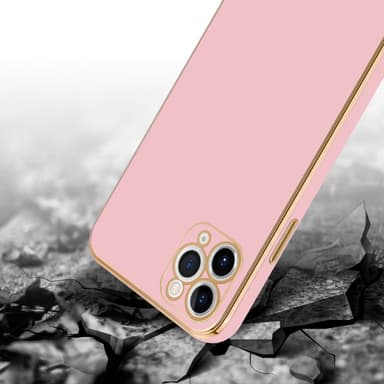 iPhone 11 PRO MAX Cover Etui Case (Lyserød)