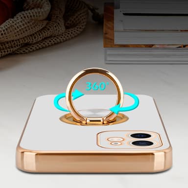 iPhone 12 MINI Cover Etui Case (Hvid)