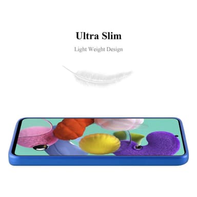 Samsung Galaxy A51 5G Cover Etui Case (Blå)