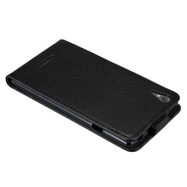 Sony Xperia T3 Pungetui Flip Cover (Sort)