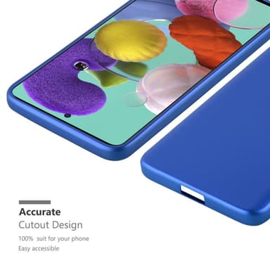 Samsung Galaxy A51 5G Cover Etui Case (Blå)