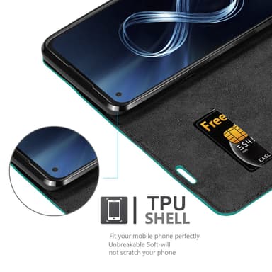 Asus ZenFone 8 Cover Etui Case (Turkis)