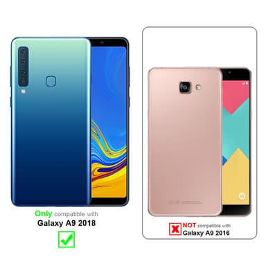 Cover Samsung Galaxy A9 2018 Etui Case (Sort)