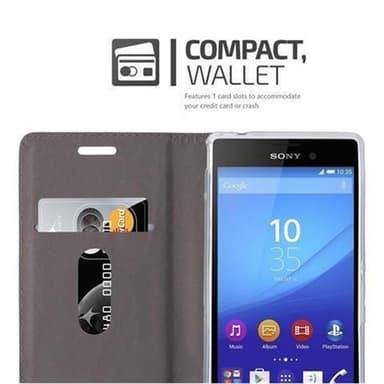 Sony Xperia M4 AQUA Pungetui Cover Case (Blå)