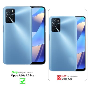 Oppo A16s / A54s Skærmbeskytter Beskyttelsesglas