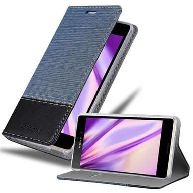 Sony Xperia M4 AQUA Pungetui Cover Case (Blå)
