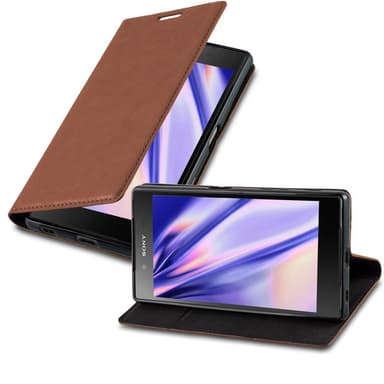 Sony Xperia Z5 Cover Etui Case (Brun)