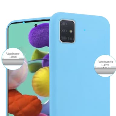 Cover Samsung Galaxy A72 4G / 5G Etui Case (Blå)