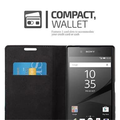 Sony Xperia Z5 Cover Etui Case (Brun)
