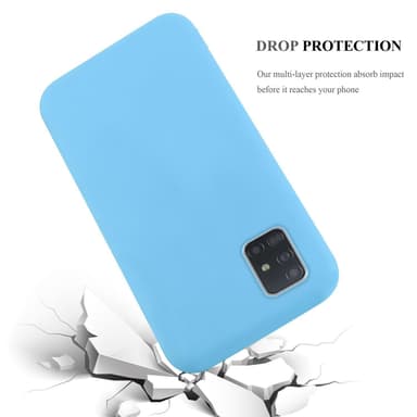 Cover Samsung Galaxy A72 4G / 5G Etui Case (Blå)