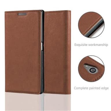Sony Xperia Z5 Cover Etui Case (Brun)