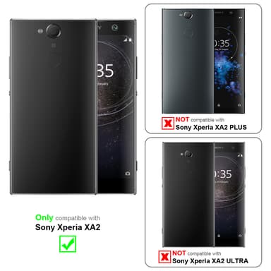 Sony Xperia XA2 Pungetui Cover Case (Lilla)