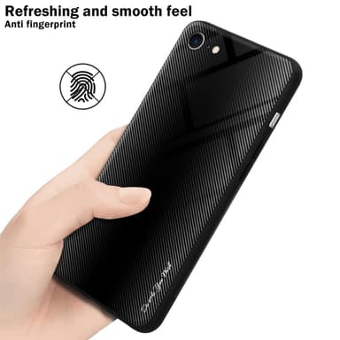 Cover iPhone 7 / 7S / 8 / SE 2020 Etui Case (Sort)