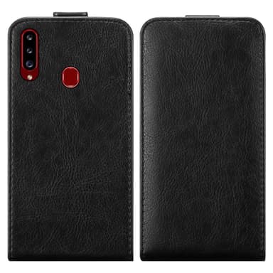 Samsung Galaxy A20s Pungetui Flip Cover (Sort)