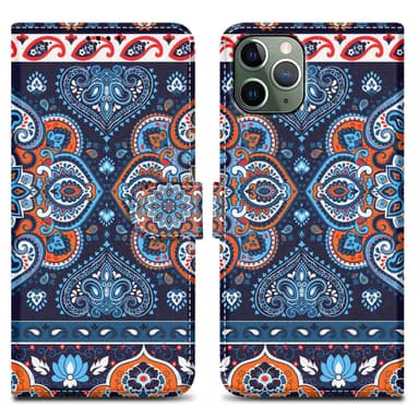 iPhone 11 PRO Pungetui Cover Case (Blå)
